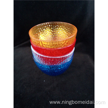 Festival Cheap Tableware Colorful Plastic Decorative Bowls